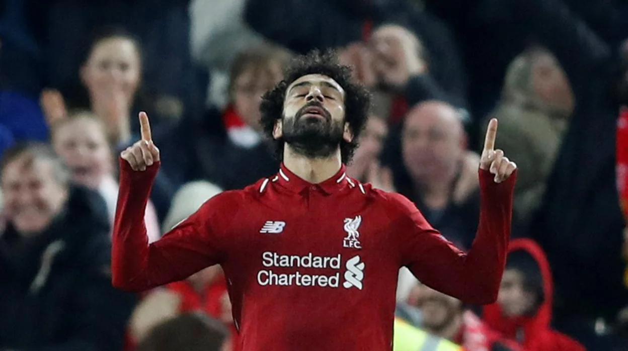 Salah resucita al Liverpool en la Champions