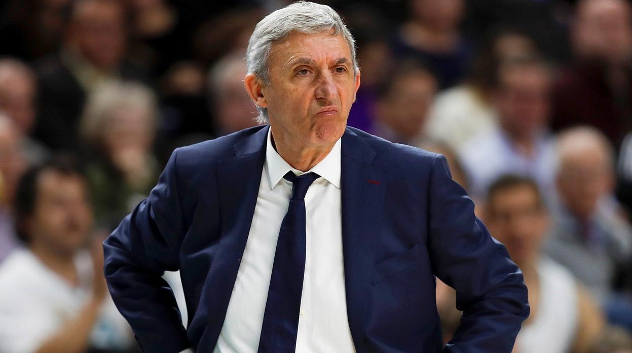 Pesic, durante el partido contra el Real Madrid