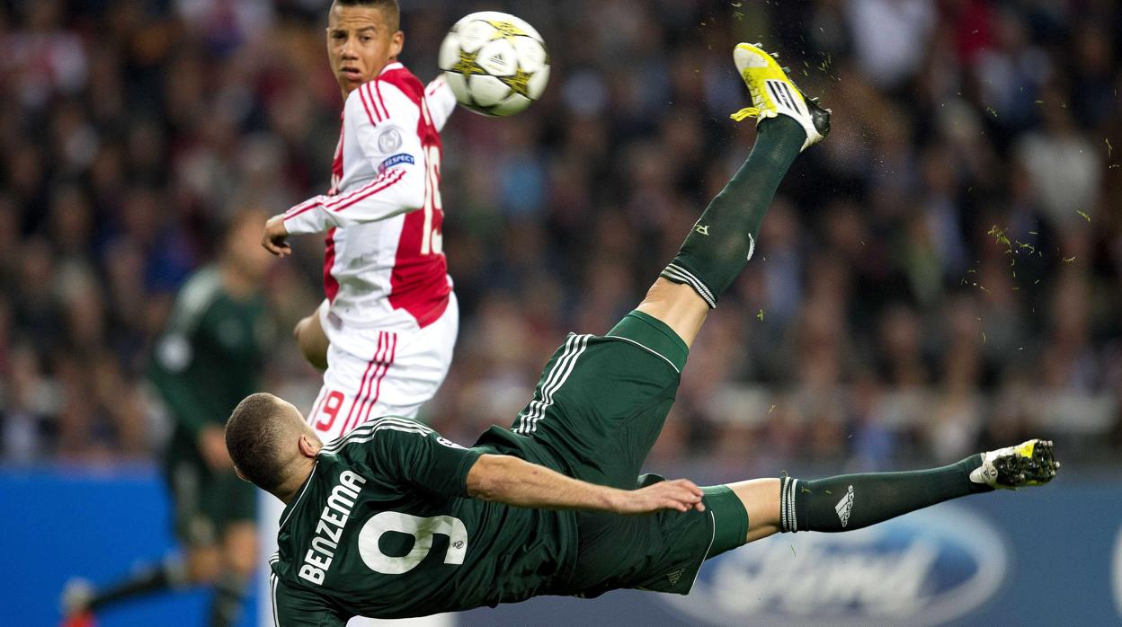 El Ajax, uno de los mejores recuerdos de Benzema