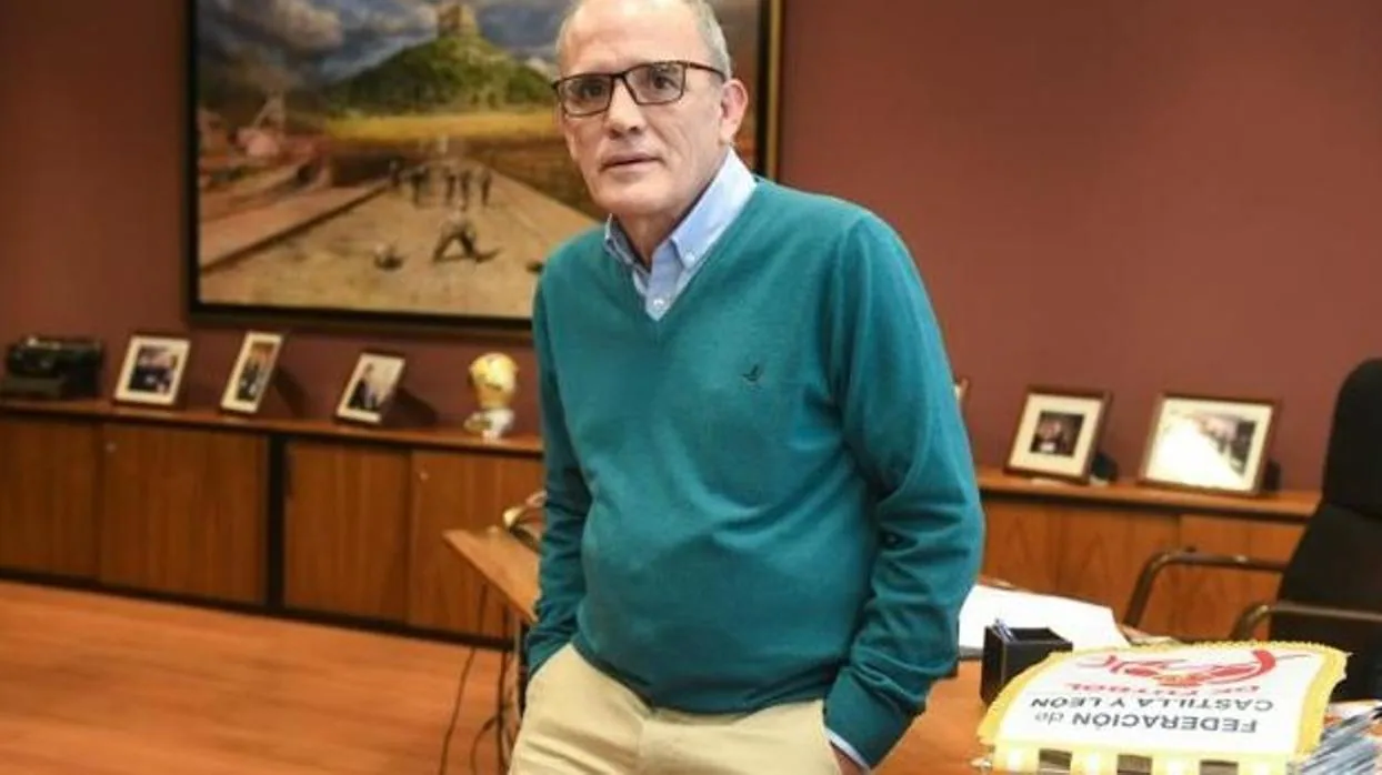 Marcelino Maté, presidente de la Federación de Castilla y León