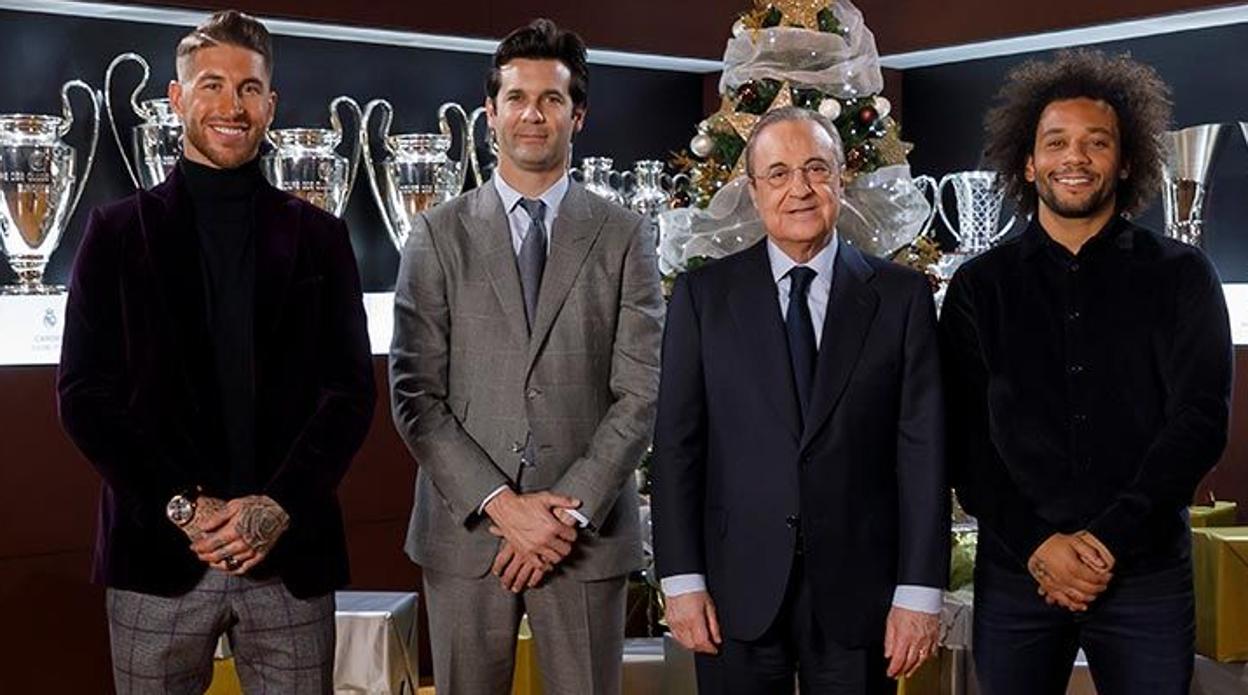 La felicitación navideña del Real Madrid