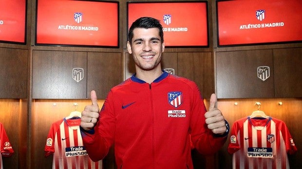 Morata ya es nuevo delantero del Atlético