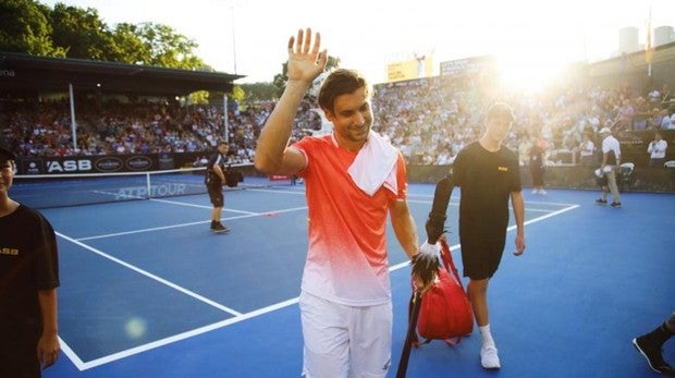 Auckland despide a David Ferrer con una inmensa ovación