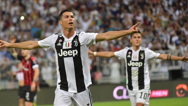 Cristiano Ronaldo gana su primer título con la Juventus