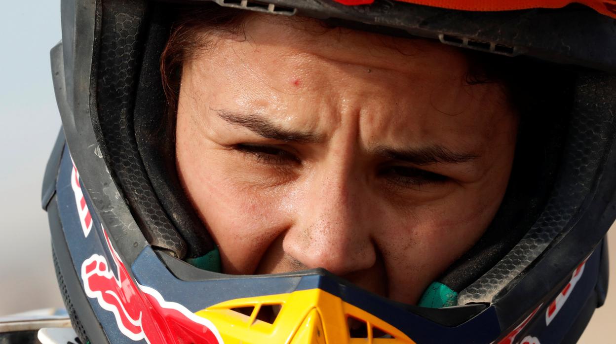 Laia Sanz, piloto española que ha competido en el Dakar