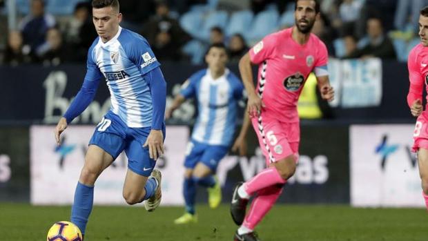 El Málaga es líder y resurge en La Rosaleda ante un buen Lugo