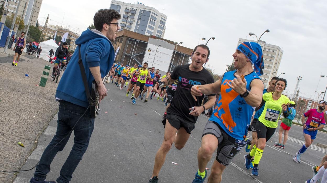 Una edición previa del Zúrich Maratón de Sevilla