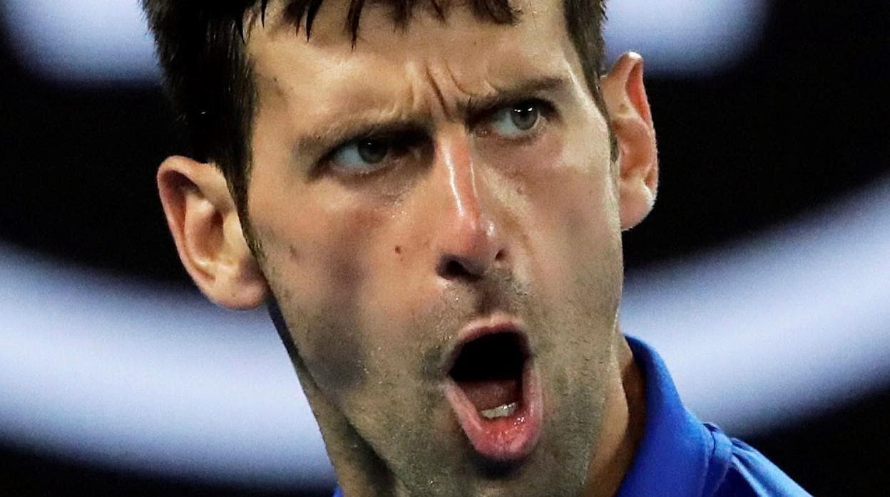 Djokovic en la semifinal contra Lucas Pouille