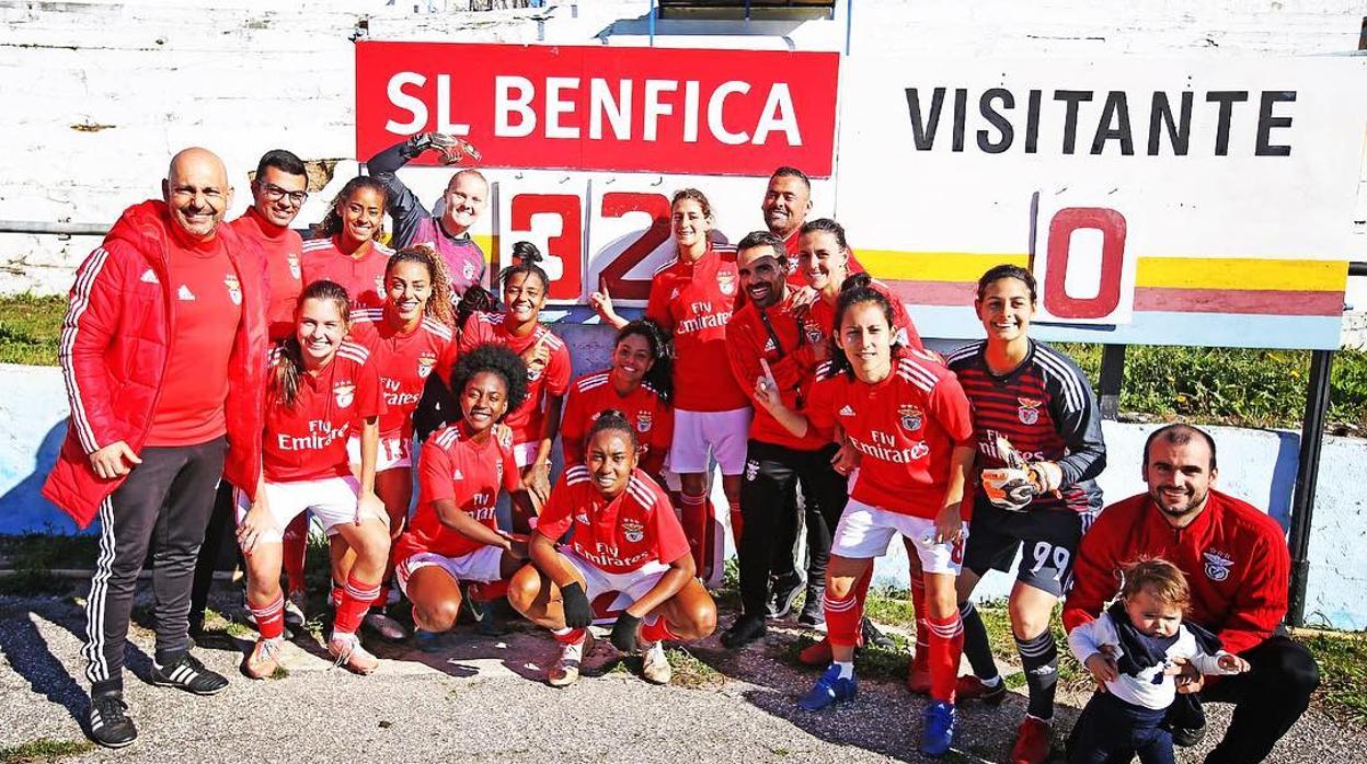 El impresionante récord del Benfica femenino