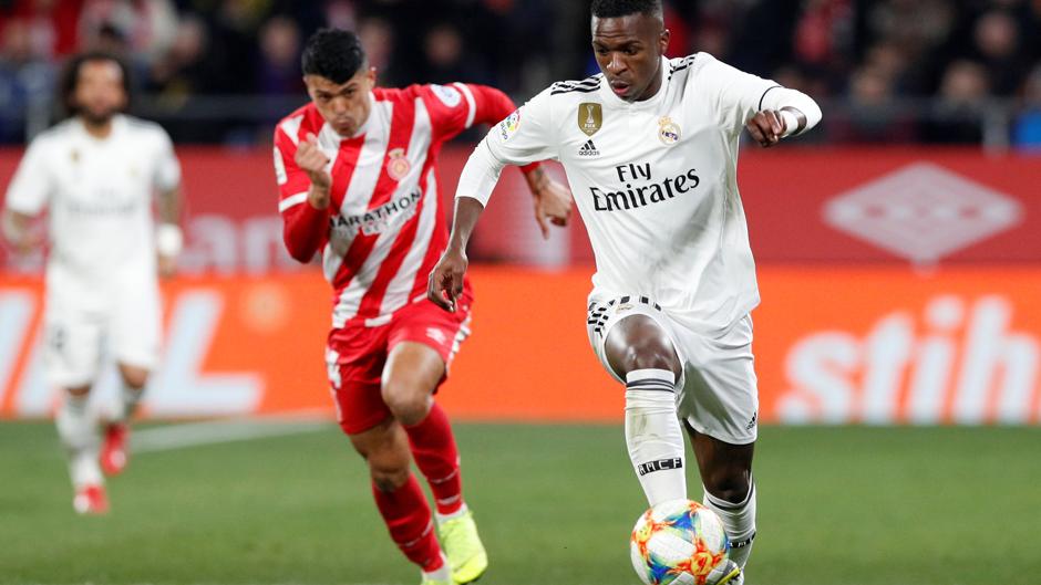 El precioso detalle técnico de Vinicius en el Girona 1-3 Real Madrid