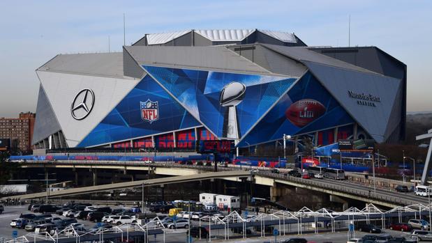 Mercedes Benz-Stadium, el imponente escenario de la final de la Super Bowl