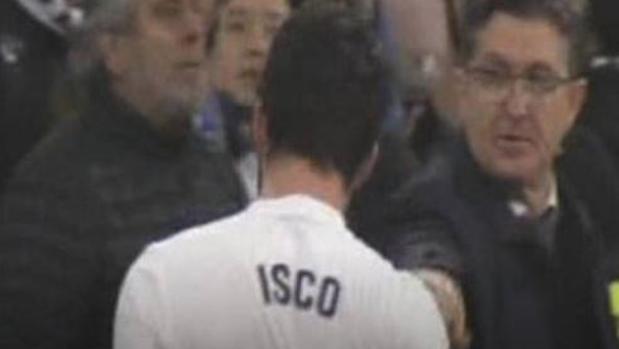 El desplante de Isco a Chendo que ya es viral