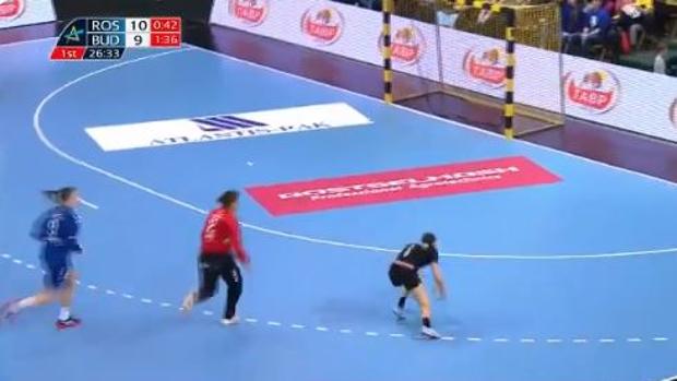 La parada imposible que alucina al mundo del balonmano