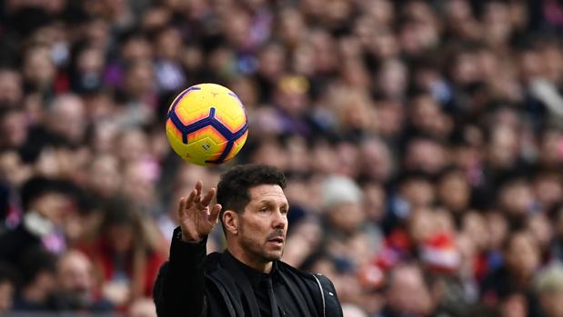 Simeone no buscó excusas con el VAR