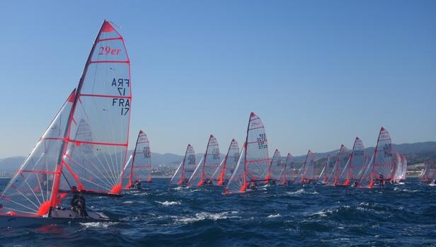 La Medsailing Eurocup arranca con récord de participación de 29er con 79 inscritos