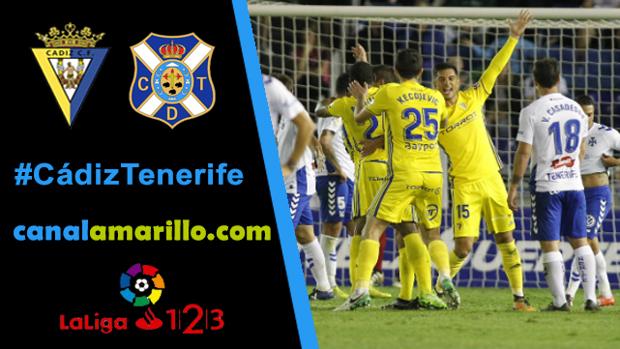 Directo Cádiz CF vs CD Tenerife