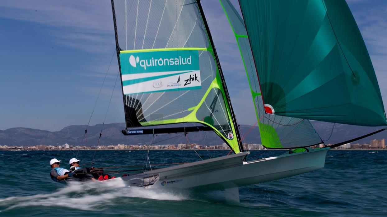 Diego Botín y Iago López Marra ganaron el Grand Prix de 49er en Portugal