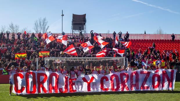 El Atlético domina el fútbol femenino