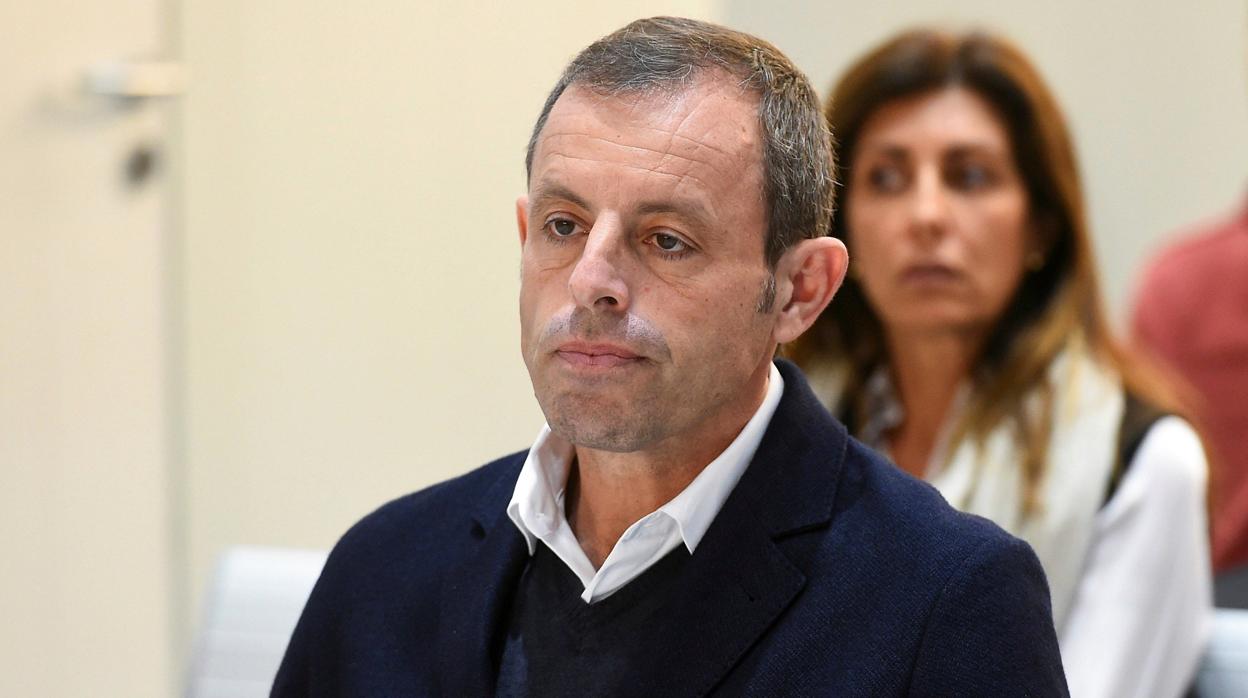 Sandro Rosell ha declarado este martes