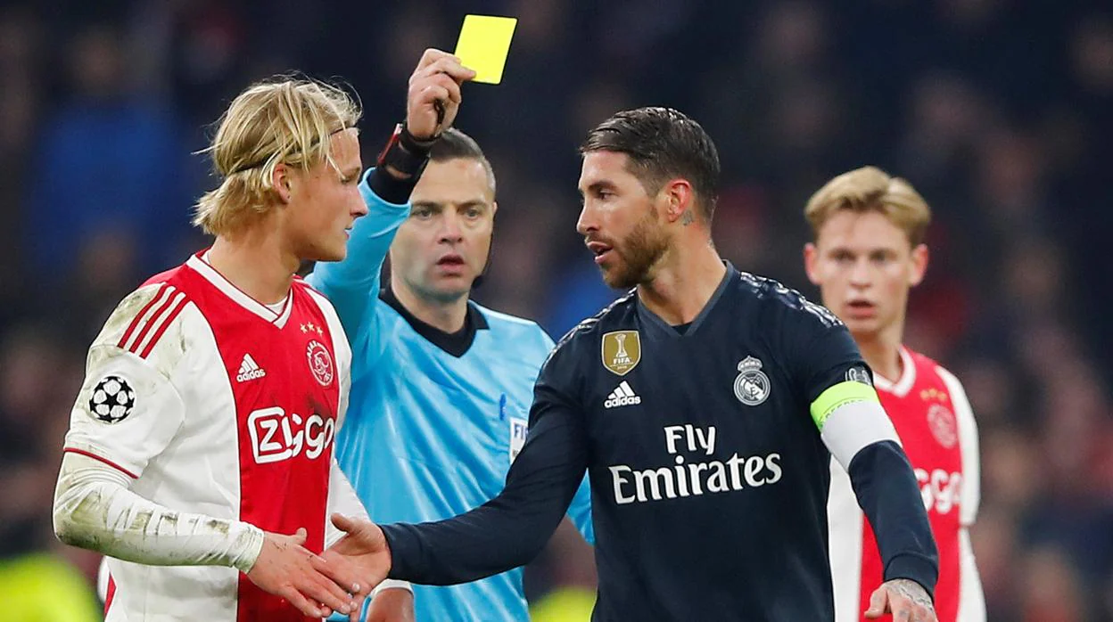 Palo de la UEFA: dos partidos de sanción a Sergio Ramos «por recibir una amarilla a propósito»