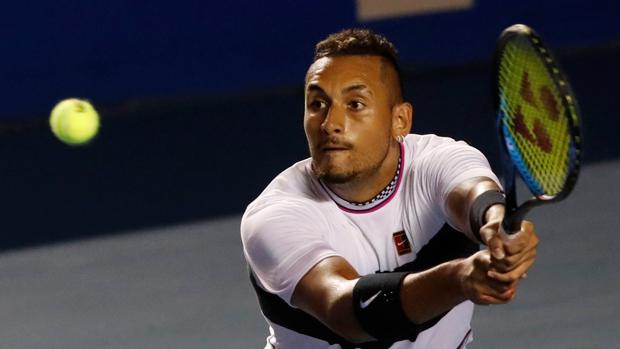 Kyrgios sigue firme en la pista y jugará la final de Acapulco ante Zverev