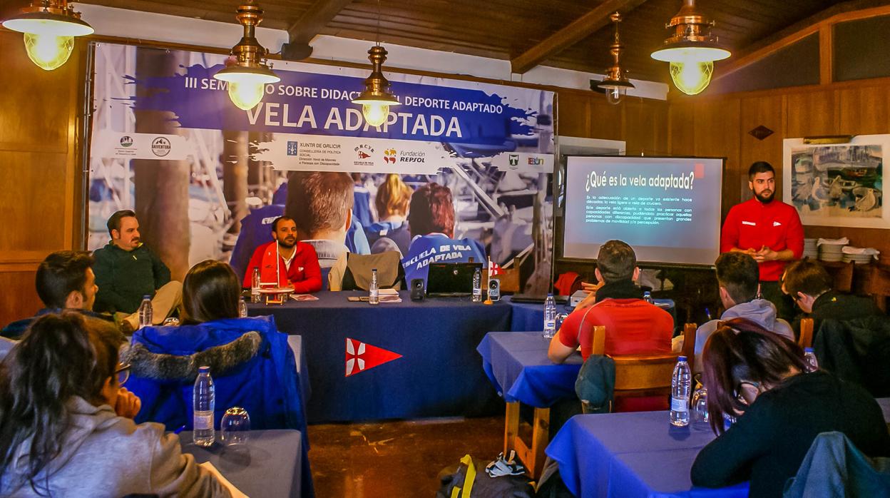 El Monte Real organiza en Bayona el IV Seminario sobre Vela Adaptada