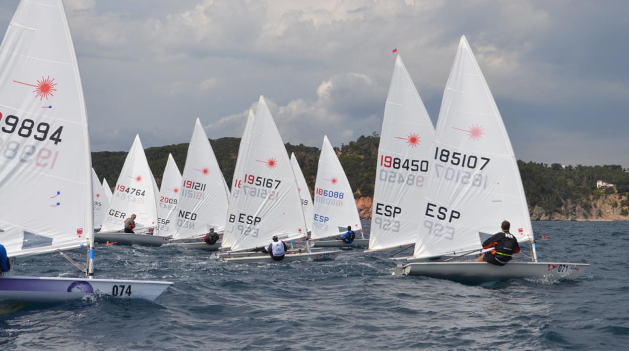 Importante participación femenina en la Euro Laser Masters Cup de Calella