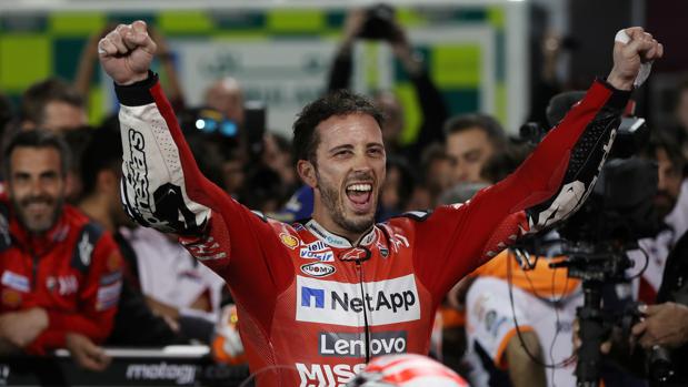 Dovizioso 1 - Márquez 0, por 23 milésimas