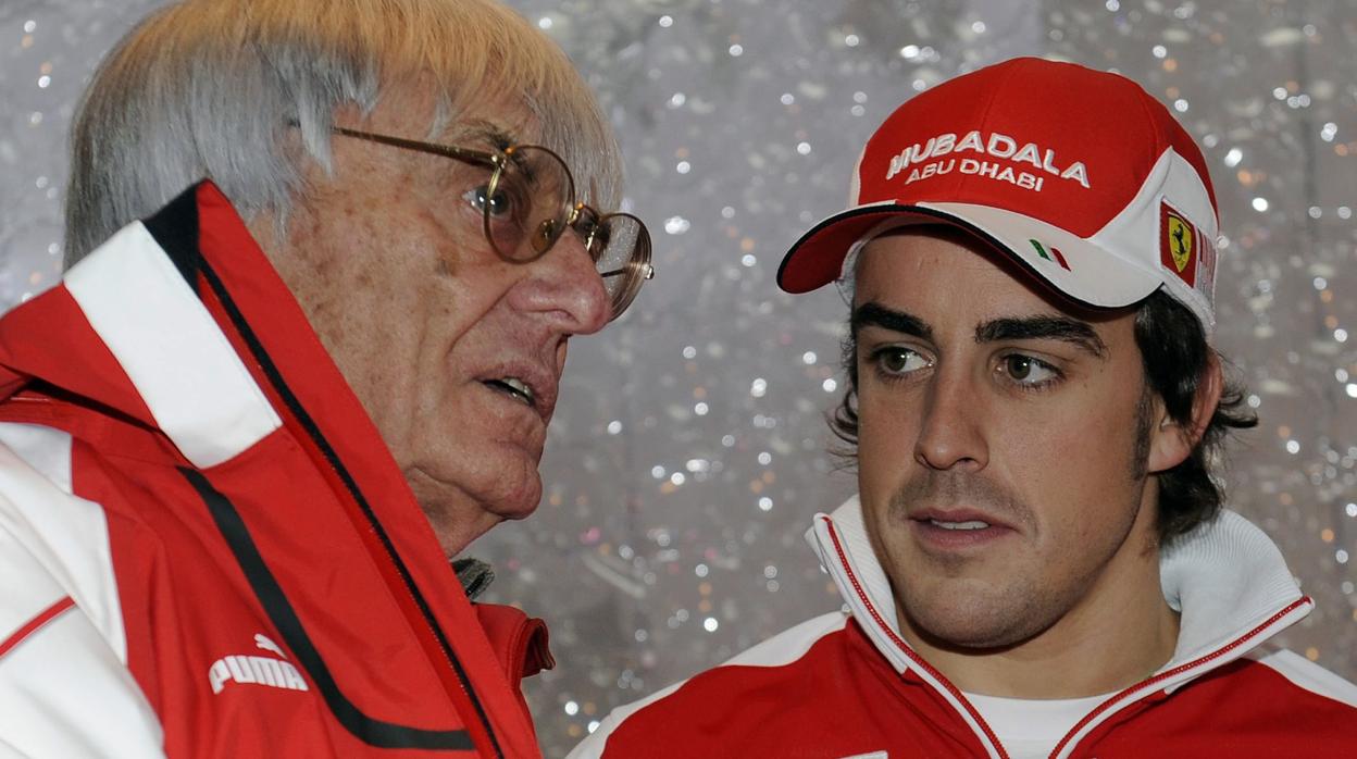 Ecclestone abre la puerta al retorno de Alonso a Ferrari en 2020