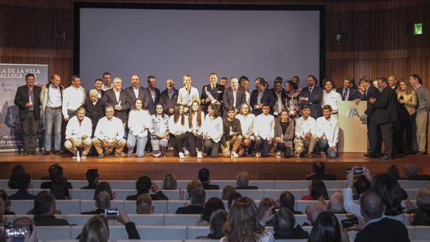 La Infanta Elena y los proyectos oceánicos capitalizaron la Gala de la Vela Gallega