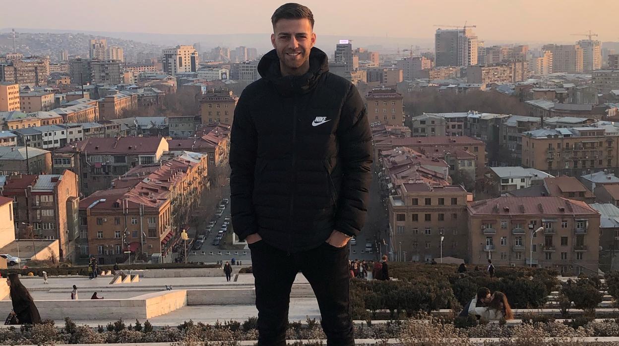 Sergi, canterano del Atlético de Madrid, ahora en el Ararat de Armenia