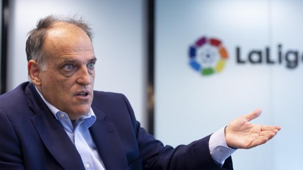 Tebas amenaza a la Champions: «No vamos a jugar fuera del fin de semana»