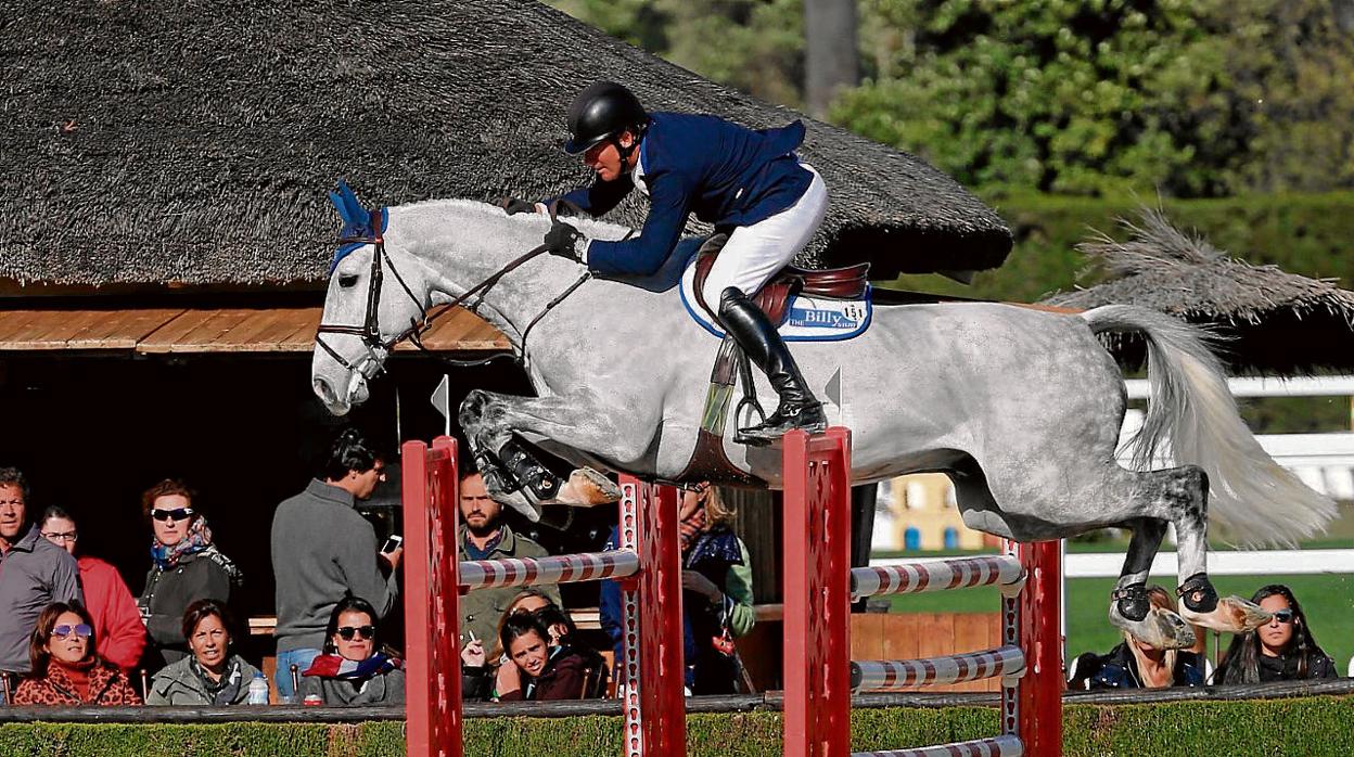 William Funnel, durante las pruebas del viernes en Pineda