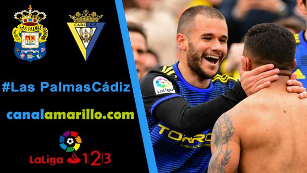 Directo: Sigue el partido Las Palmas - Cádiz CF