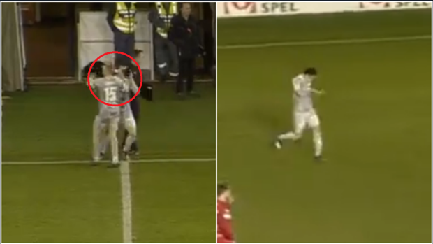 Lesiona a su compañero al meterle el dedo en el ojo en un cambio