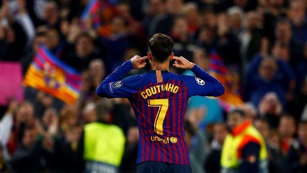 El Camp Nou juzga a Coutinho