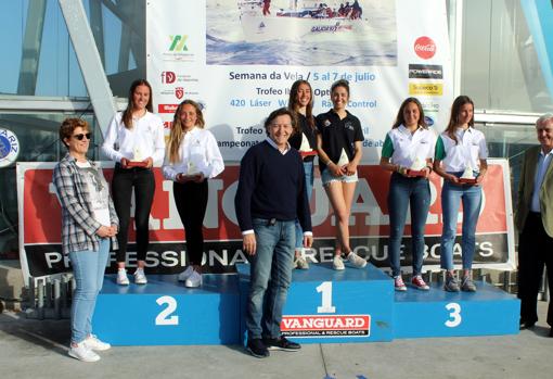 Conrad Konitzer y Fernando Rodríguez, y Patricia Reino e Isabel Laiseca, campeones de España de 420