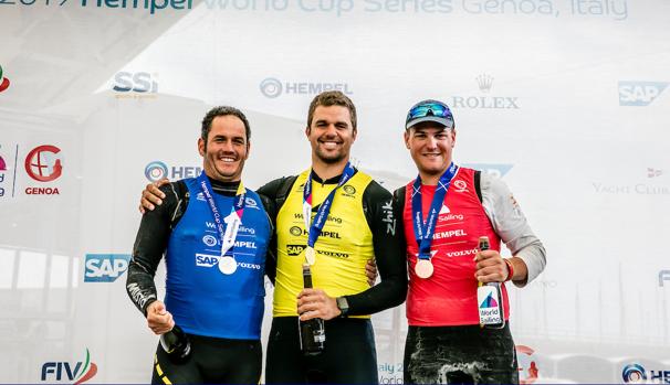 Muscat gana la plata y Cardona el bronce de la clase Finn en la Copa del Mundo de Génova