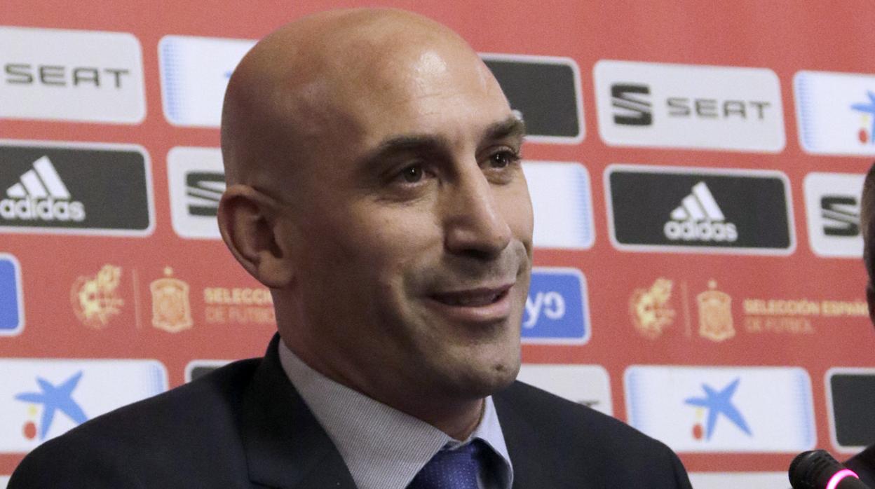 Luis Rubiales, presidente de la RFEF