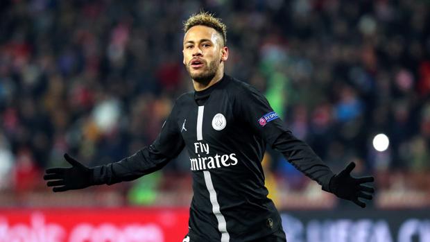 Tres partidos de sanción para Neymar en la Champions