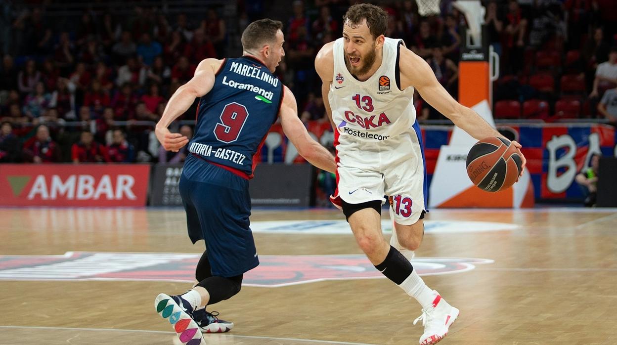 El CSKA funde al Baskonia en el último cuarto