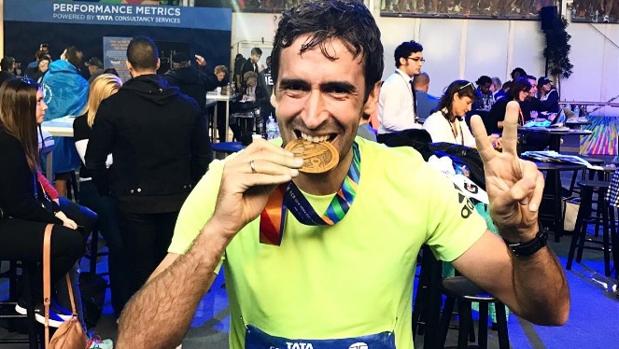 La alucinante marca de Raúl en la Maratón de Madrid