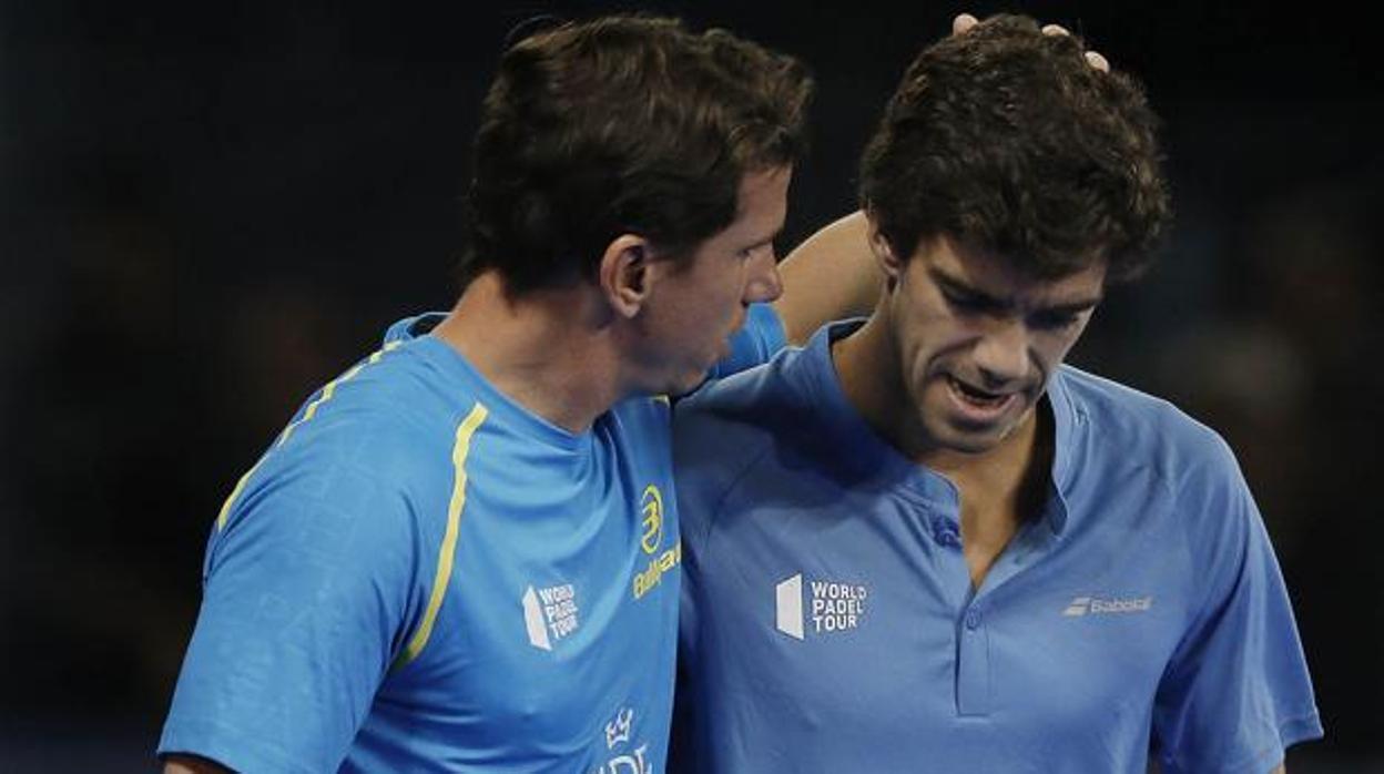 La dupla formada por Paquito Navarro y Juan Lebrón.