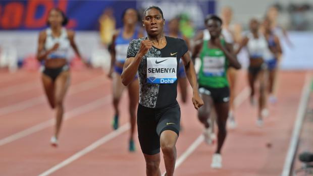 Semenya responde al TAS volando en Doha