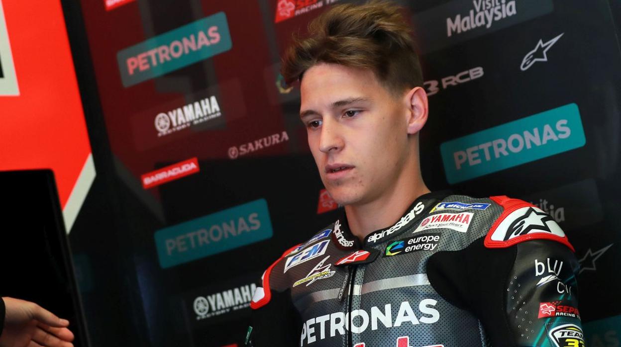 Fabio Quartararo, el más joven de la parrilla de MotoGP