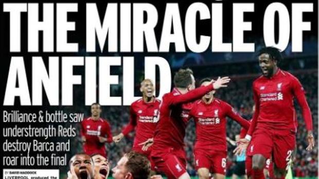 Los «locos rojos» y el «milagro de Anfield»