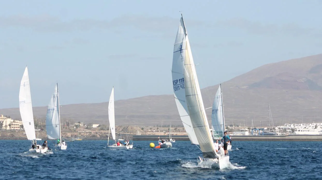 La Copa de Canarias de J80 cita a las embarcaciones en el sur de Lanzarote