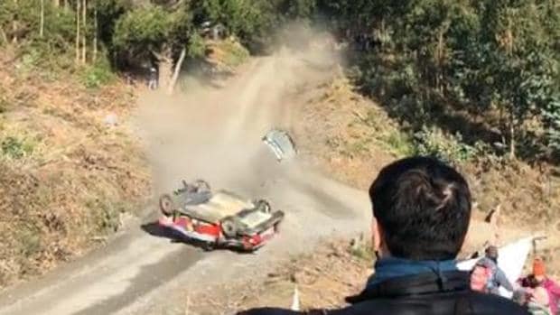 Terrorífico accidente de Thierry Neuville en el Rally de Chile