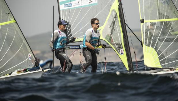 Dominio absoluto de Botín y López-Marra en el Europeo de 49er