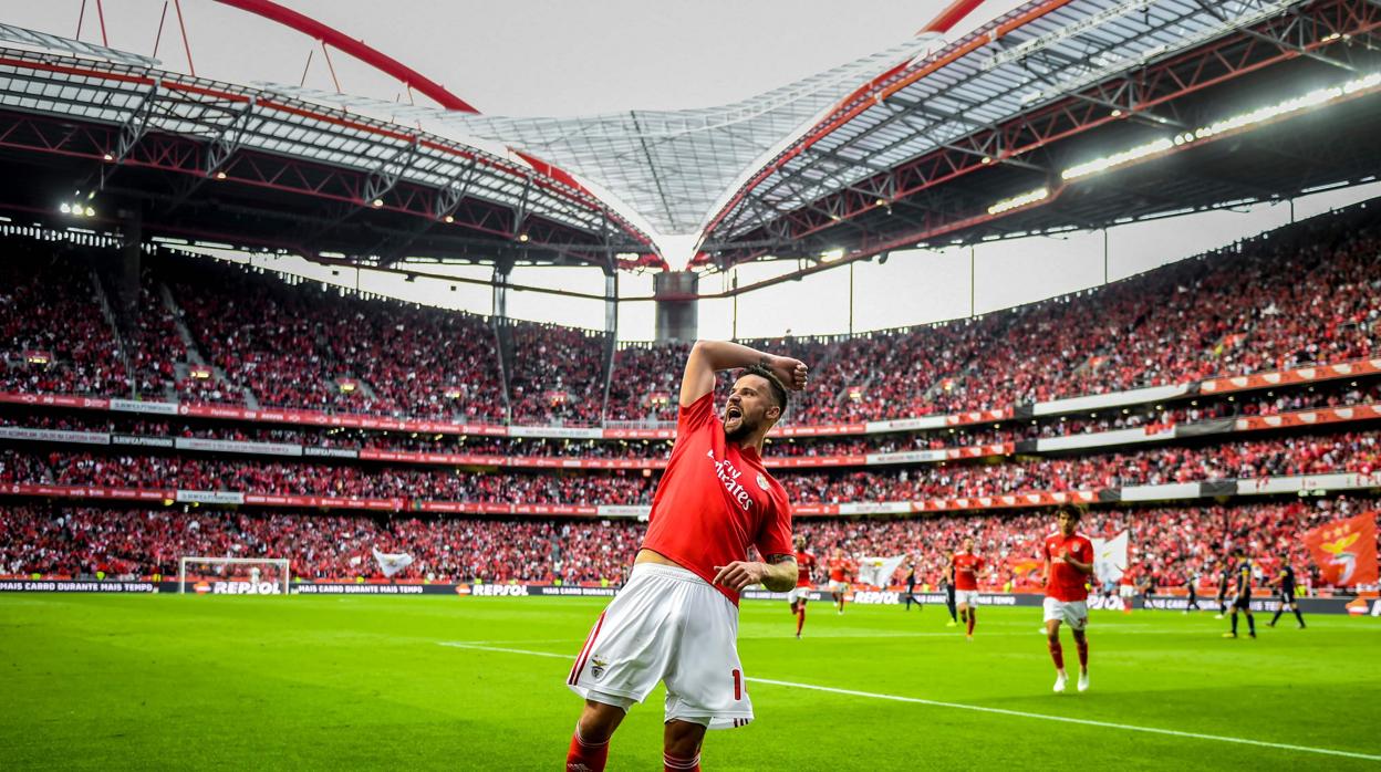 Goleada del Benfica para ganar su título 37